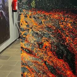 ob da der Feuerlöscher noch geholfen hätte