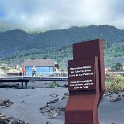 das Informationszentrum für die Lavahöhlen