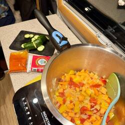 Thai Curry mit Frischen Zutaten