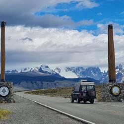 Eingang zum Parque Nacional Los Glaciares
