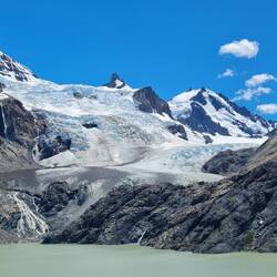 Gletscher an der Laguna El diablo