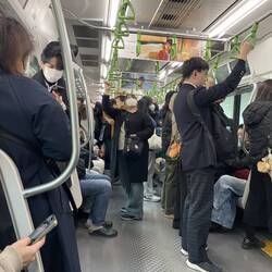 Our view inside the train for 60 minutes