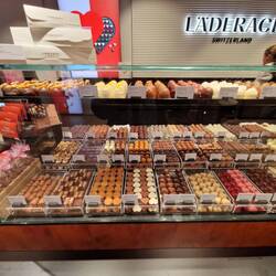 Chocolate shop at Geneva airport