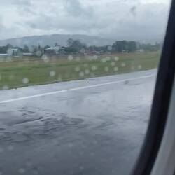 Start in Panama bei Regen💧💧💧