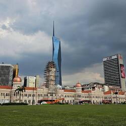 Bangunan Sultan Abdul Samad Moschee.