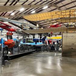 Our first view walking into the Pima Air & Space Museum, hanger 1.