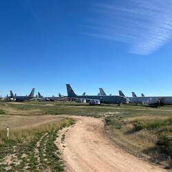 Davis Monthan Bone Yard. A whole lotta aircraft mothballed!
