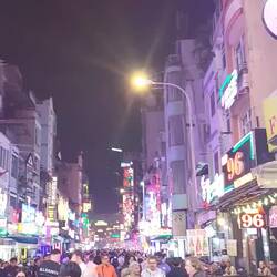 Walking street, avec bien moins de monde que le 1er janvier 🤪