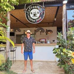 Step 1 ... he's not there yet. lol