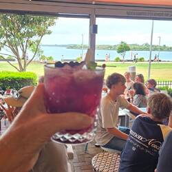 Yummy $20 Blueberry Gin Smash