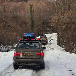 Der XC90 da vorne, hat Probleme