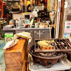 Meine Auster wird gerade zubereitet