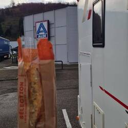 Das Fahrtfrühstück kann beginnen