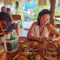 Planung beim Abendessen