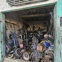 The Mercedes workshop! Do you need some spare parts. 100%recycled,!