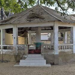 The meeting place of the elders under the sacred trees