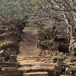 Pas facile la descente du dernier plateau 🫣