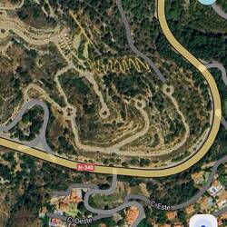 nur im Satellitenbild zu sehen...