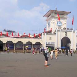 Outside of Ben Thanh Market