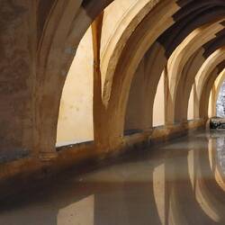 das Schwimmbad der Königin