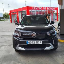 der Citroen von vorne