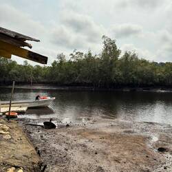 Unser Hochseeschiff legt wieder ab