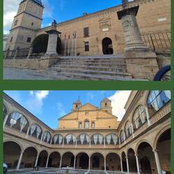 Wir haben 🐕‍🦺im 🚐 gelassen für einen streßfreien Kurztrip in die Altstadt: Hospital de Santiago
