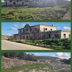 Lost Place: Alter Bahnhof von Úbeda mitten in der Plantage.
