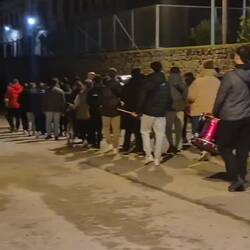 21 Uhr. Kaum sind Weihnachten+die Heiligen 3 Könige vorbei, wird für die Karwoche geprobt 🥁🎺🔑.🤩