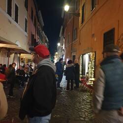 In Trastevere, dem Inviertel.