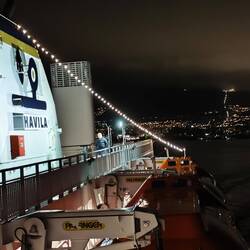 Letzter Blick auf Bergen