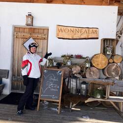 Mittagspause in der Wonnealm