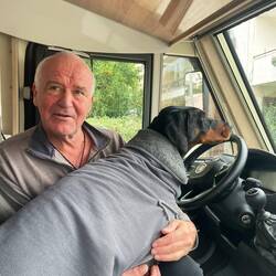 ..wenn es ginge wäre Lesley gerne ein Schoßhund ☺️