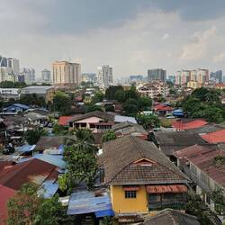 Kampung Baru - traditionelles malaiischen Viertel.