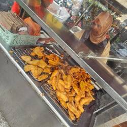 Gebratene Banane - so lecker.