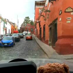 Ausfahrt von S.M.de Allende