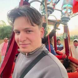 Abflug mit dem Heissluftballon