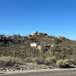 Homes on the east side of Gates Pass