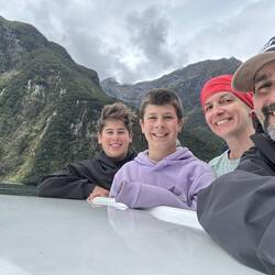 Im Milford Sound unterwegs