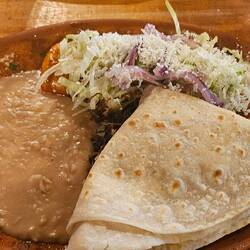 Delicious special with awesome tortillas