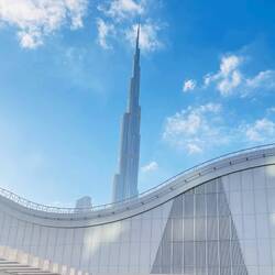 Una foto diferente del Burj Khalifa