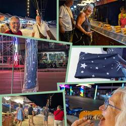 Wandermarkt an der Strasse ,