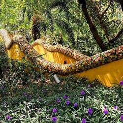 Sunset Town fits a bit of Spanish Gaudi in