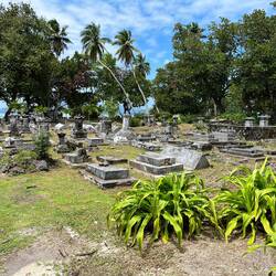 Friedhof der zu den ersten Siedlern gehörenden Familie Mellon