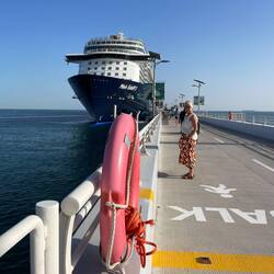 nach einem erfüllten Tag geht es wieder an Bord