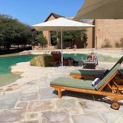 dort sind wir fast privat