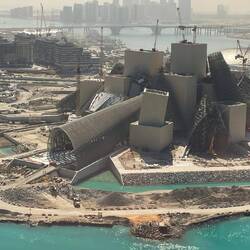 noch im Bau: Guggenheim Abu Dhabi Museum