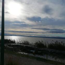 Rückfahrt am Vogelschutzgebiet Albufeira