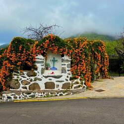 tiefhängende Wolken ...