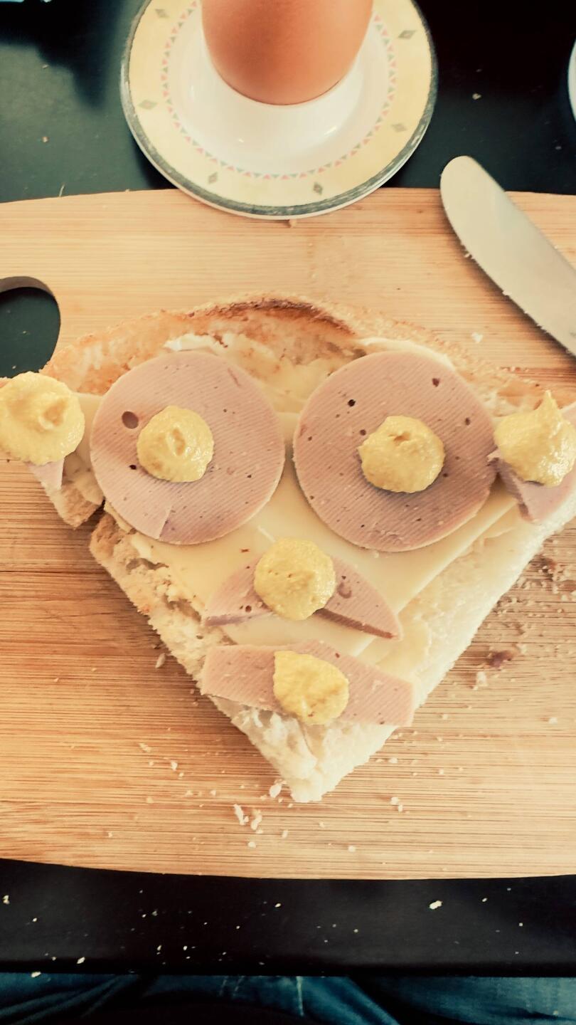 Lustiges Frühstück